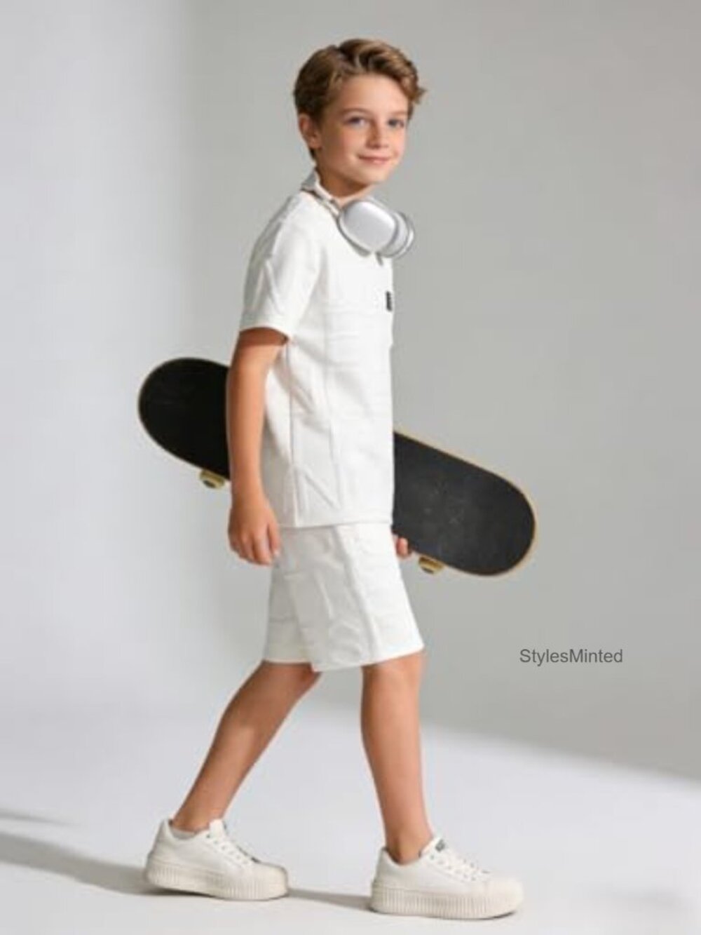 2-Piece Boys Summer Outfit Set T-Shirt + Shorts 8-13 Years Casual Playwear - Picture 4 of 7